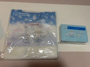 산리오 시나몬 시나모롤 행운 복권 2세트 백 소품함