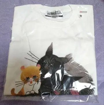진격의 거인 블랙 고양이 디자인 엘렌 미카사 알민 티셔츠 M 사이즈