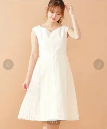 JILL by JILL STUART 데님 플리츠 드레스