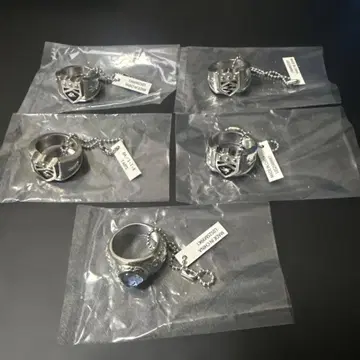 가정교사 히트맨 리본 봉고레 반지 컬렉션 5종 세트