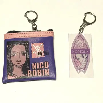 원피스 로빈 미니 파우치 아크릴 키링