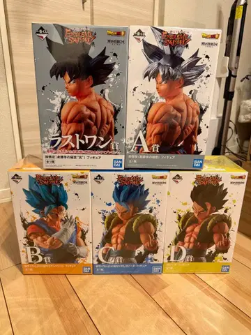 드래곤볼 제일복권 EXTREME SAIYAN 피규어 컴프 세트