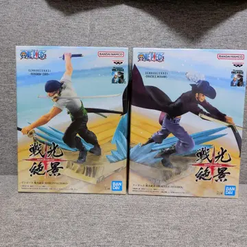 원피스 전광절경 조로 미호크 피규어 2체 세트