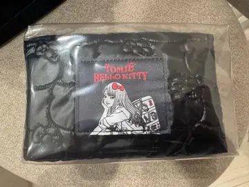 에니마이 복권 토미에 x 헬로키티 멀티 파우치 블랙