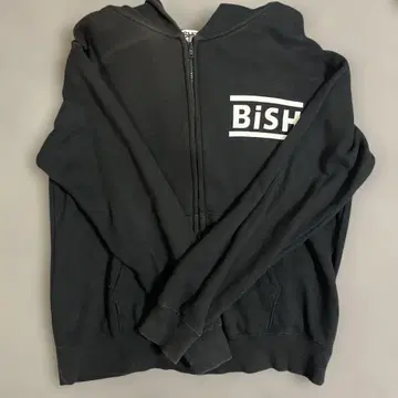 BiSH TOMORROW 픽셀 후드티 블랙