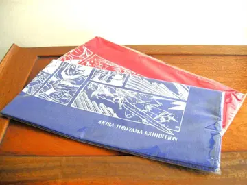 토리야마 아키라의 세계전 대형 반다나 빨간색과 파랑 2장 세트 드래곤볼