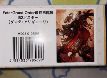 FGO 최종 재림전 포스터 단테