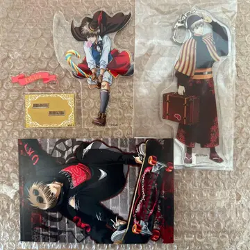 즉시 구매 가능 은혼 오키타 소고 아크릴 스탠드 세트 엽서 포함