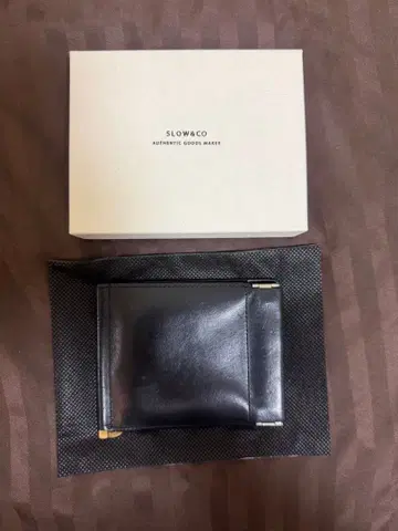정품 SLOW& CO 지갑 머니클립 SMART MONEY CLIP
