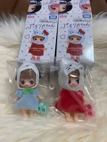 산리오 쁘띠 리카짱 키티 포차코