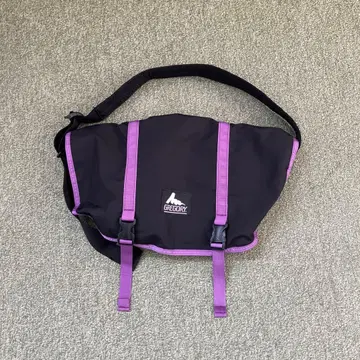 [ 우수한 배색 ] 그레고리 구형 로고 메신저 백 블랙 timbuk2