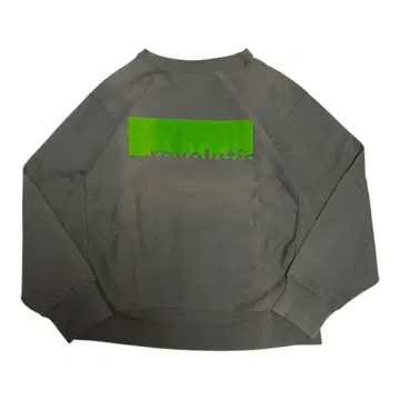 [ 레어! ] 선페이드 맨투맨 두꺼운 박스 실루엣 USA제