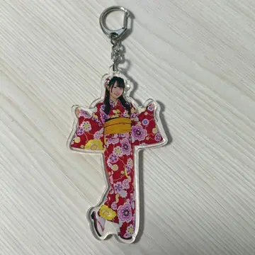 pixel ribbon 블랙 쿠로사키 모에 아크링 키링 후리소데