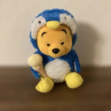 곰돌이 푸 봉제 인형 펭귄 인형옷 아이스크림 푸우