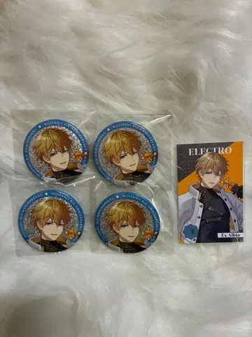 니지산지 8주년 랜덤 메탈 카드 니지산지 8주년 랜덤 글리터 캔뱃지