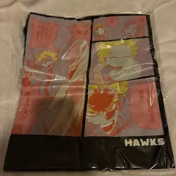 나의 히어로 아카데미아 호크스 벌스데이 빅 실루엣 T셔츠