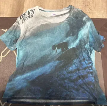 ERL BEACH BOYS TEE 크롭 반팔 티셔츠