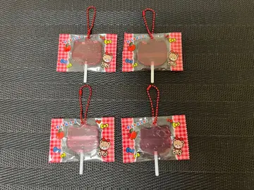 산리오 캔디 참 키티 헬로키티 4개 세트