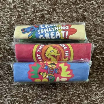 세서미 스트릿 플랫 파우치 가챠