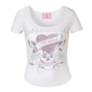 Babymetalclub skull 티셔츠