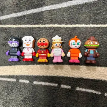 호빵맨 피규어 6체 세트