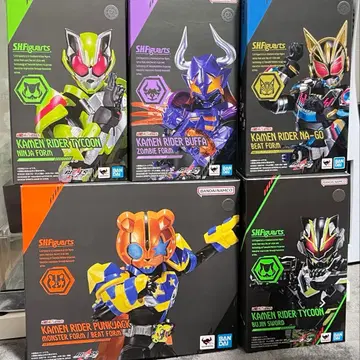 가면라이더 피규아트 세트 타이쿤/나고/버퍼/펑크잭