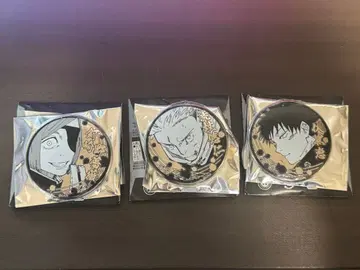 주술회전 실버 캔뱃지 쿠기사키 노바라 후시구로 메구미 이타도리 유우지