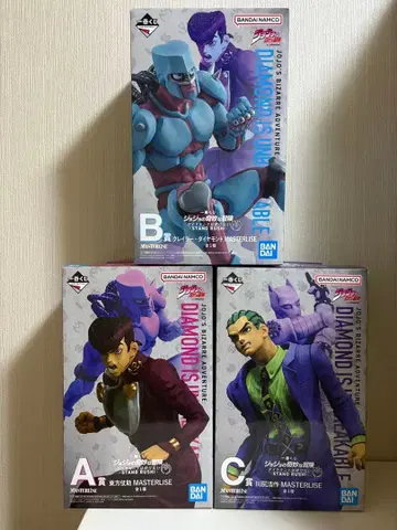 제일복권 죠죠 A.B.C상 피규어