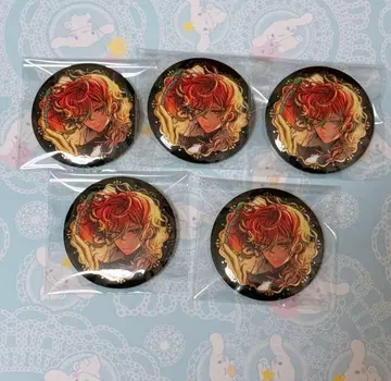 악마 집사와 검은 고양이 아쿠네코 4주년 금박 SSR 캔뱃지 테디