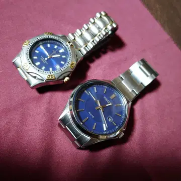 새상품급 카시오 오시아나스 쿼츠 & 세이코 와이어드 솔라 쿼츠