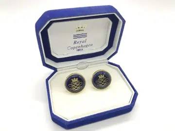 로얄코펜하겐 SWANK 커프스 GP 골드 계열 네이비 계열 덴마크 제