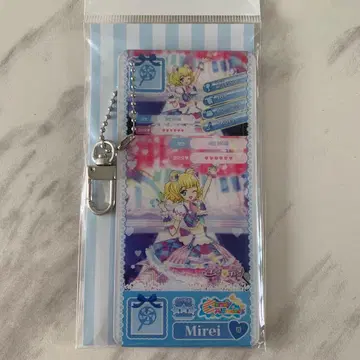 프리파라 한국 한정판 프리티켓풍 아크릴 키링 미레이