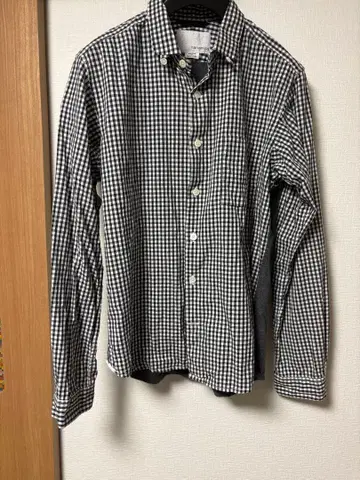 (새상품급) 나나미카 착용감 발군! 체크 셔츠 size M