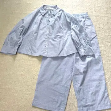 스트라이프 축구지 셋업 루즈핏 Free 사이즈 코튼 새상품급!