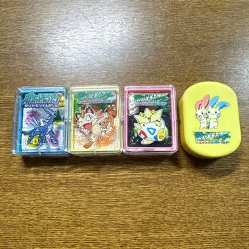 포켓몬 포켓몬스터 어드밴스 제너레이션 캐릭터 도시락 지우개