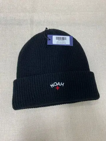 NOAH 노아 로고 자수 니트 모자 비니