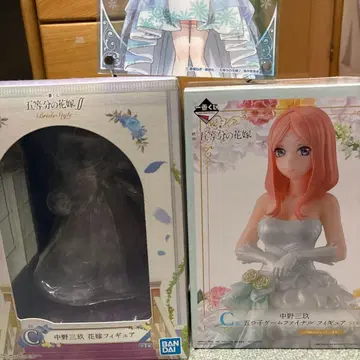 제일복권 5등분의 신부 C상 나카노 미쿠 신부 피규어 세트