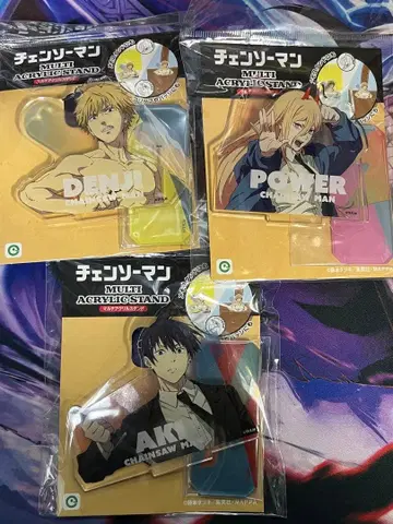 TV 애니메이션 체인소 맨 멀티 아크릴 스탠드 덴지 파워 아키