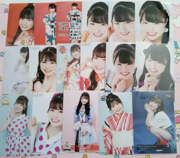 NMB48 출구 유이나 브로마이드 키링 묶음 판매