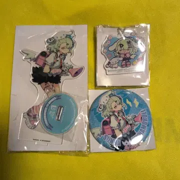 젠레스 존 제로 치나츠 산리오 시나모롤 캔뱃지 아크릴 스탠드 아크릴 키링