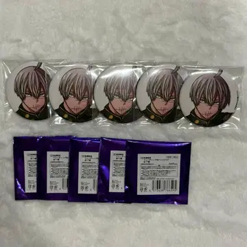 도원암귀 c107 코우고자키 진 캔 배지 세트