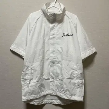 Titleist 타이틀리스트 화이트 숏 슬리브 자켓
