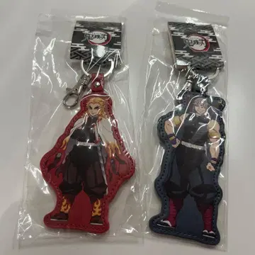 귀멸의 칼날 PU 키링 렌고쿠 쿄쥬로/우즈이 텐겐