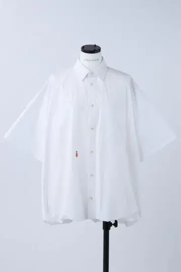 nagonstans 24SS 벌룬 헴 셔츠 화이트