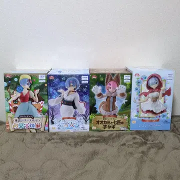 렘 라무 SSS 시리즈 피규어 4종 세트