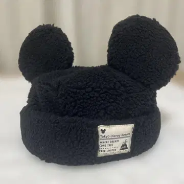 도쿄 디즈니 리조트 미키마우스 귀도리 모자 팬캡 보아캡