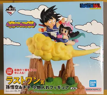 제일복권 드래곤볼 라스트 원상 손오공&치치 소품함 피규어