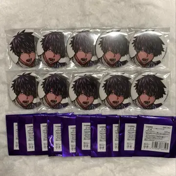 도원암귀 c107 모모츠노 사쿠스케 캔 배지 세트