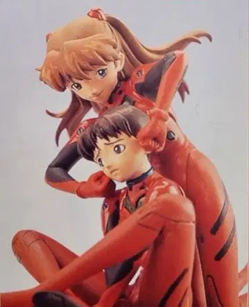 신세기 에반게리온 아스카&신지 레진 키트 카이요도