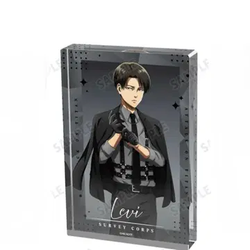 진격의 거인 POP UP 한정판 로프트 BIG 아크릴 스탠드 리바이